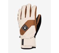 Gants DC Shoes Franchise blanc crème marron - M
