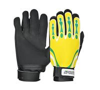 Gants de | 1 Paire Gants de Football - Amortissement Rembourré Footballeur Entraînement Équipement Pratique École Championnats