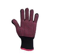 Gants De Barbecue 1 Paire de Gants Four à Micro-Ondes ignifuges antidérapants résistants la Chaleur extrême Cuisine for Cuisson(Rose Red)