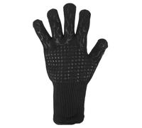 Gants De Barbecue 1 Paire de Gants Four, résistants à la Chaleur extrême, antidérapants, for Barbecue, ignifuges, for Micro-Ondes, 300 500 degrés Celsius(Black)