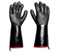 Gants de Barbecue en néoprène, Gants de Cuisson résistants à la Chaleur, Gants de Cuisine Longs pour Grill, Four et fumoir.