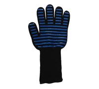 Gants De Barbecue Gants de Barbecue en Silicone, résistants à la Chaleur, Mitaines Cuisine for Four Micro-Ondes, 500 800 degrés, ignifuges et antidérapants(Blue 2)
