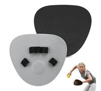 Gants de Baseball, Mitaines de Baseball | Gants de pour Jeunes avec Sangle élastique pour Les Doigts | à crêpes, Gants Plats d'entraînement de Terrain de