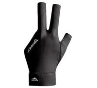 Gants de billard - 18x9cm Gant de Queue de Billard Trois Doigts | Gant en polyester élasthanne, design respirant à trois doigts, réduit la friction pour un contrôle fluide de la queue.
