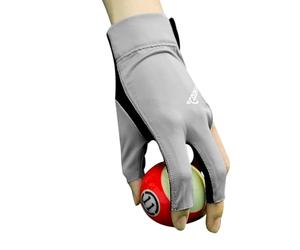 Gants de billard - 18x9cm Gant de Queue de Billard Trois Doigts | Gant en polyester élasthanne, design respirant à trois doigts, réduit la friction pour un contrôle fluide de la queue.