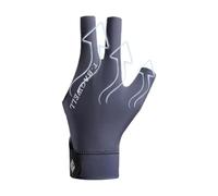 Gants de billard à trois doigts - Gants de billard absorbant la transpiration | Respirants et antidérapants pour protection de la main gauche, accessoires de sport, snookerr et carambole pour homme et