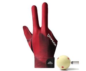 Gants de billard à trois doigts, gants de billard pour unisexe Taille | Gants de billard Taille universelle, taille libre, main gauche main droite,