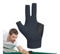 Gants de billard de piscine - Design exposé à trois doigts, gants de billard légers avec une excellente respirabilité | Unisexe, accessoires de billard non glissants, parfaits pour le tennis de table