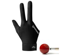 Gants De Billard | Gants De Tir De Queue | Billard Pour Main Gauche/droite, Processus D'épissage, Taille Universelle, Écran Tactile Sans Doigts, Respirant, Antidérapant, Léger, Pièce Unique, Jeu Avec