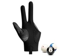 Gants de billard main gauche | Gants de sport | Tireurs de queue, main gauche/droite, piscine à 3 doigts, processus d'épissure, sports de carame, tireurs de queues