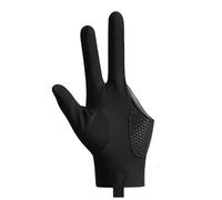 Gants de billard pour main gauche - Gants de billard sport - Tireurs de queue, main gauche/droite, taille universelle, 3 doigts pour sports de carambole