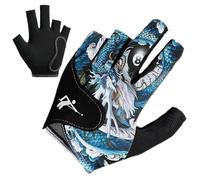Gants de billard réglables - Mitaines élastiques pour femme - Gants de billard légers et confortables pour le sport, pour père, petit ami, oncle, voisin