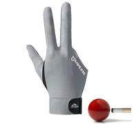 Gants de billard unisexe - Gants de sport de billard - Gants Cue Shooters, main gauche/droite, taille - Gants de piscine à 3 doigts pour sports de carambole, billard
