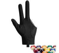 Gants de billard unisexe - Gants de sport de billard - Gants Cue Shooters, main gauche/droite, taille - Gants de piscine à 3 doigts pour sports de carambole,