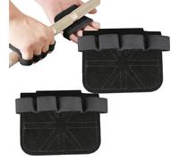Gants de bobinage ergonomiques de préhension de musculation | 1 paire de poignées d'entraînement pour barre de traction pour hommes femmes entraîneurs fitness haltérophilie de terre