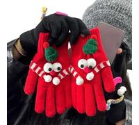 Gants De Bouche De Saucisse Populaires avec Doigts ScreenTouch Tricotés pour l'hiver Confortables Et Flexibles pour Un Usage Quotidien Événement Thématique