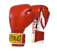 Gants de boxe à fermeture auto-agrippante Everlast 1910 14 oz Rouge 14 oz