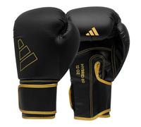 adidas Unisexe - Gants de Boxe Hybrides 80 pour Adultes - Noir/doré - 10 oz EU