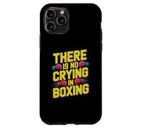 Gants de Boxe Amusants rétro avec Inscription « There is No Crying in Boxing » Coque pour iPhone 11 Pro
