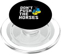 Gants de Boxe avec Drapeau ukrainien « Don't Push The Horses » PopSockets PopGrip pour MagSafe
