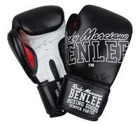 BENLEE Rocky Marciano Rockland Gant de Boxe en Cuir Mixte, Noir/Blanc, 0,3 l