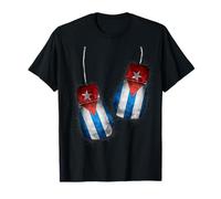 Gants de boxe cubaine Boxers Cubano Fans | Cuba Boxing T-Shirt