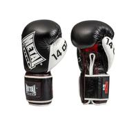 Gants de boxe cuir Metal Boxe sparring Noir 12oz