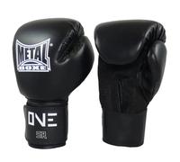 Gants de boxe d'entraînement enfant Metal Boxe One Noir 6/8 ans