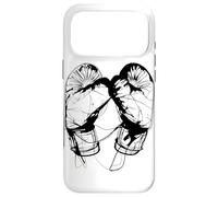 Gants de Boxe Dessin Boxeur Arts Martiaux Coque pour iPhone 17 Pro Max