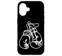 Gants de Boxe Dessin Boxeur Coque pour iPhone 16