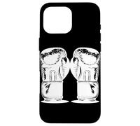 Gants de Boxe Dessin Sparring Autodéfense Coque pour iPhone 16 Pro Max