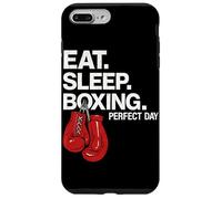 Gants de Boxe Eat Sleep Boxing Perfect Day Boxer, Fighter Gym Coque pour iPhone 7 Plus/8 Plus
