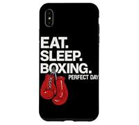 Gants de Boxe Eat Sleep Boxing Perfect Day Boxer, Fighter Gym Coque pour iPhone XS Max