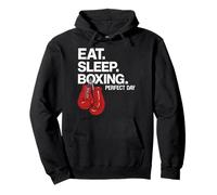 Gants de Boxe Eat Sleep Boxing Perfect Day Boxer, Fighter Gym Sweat à Capuche