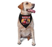 Gants de Boxe Elbows Up Canadian Moose, Bandanas triangulaires pour Chiens et Chats, Accessoire de Cou Ajustable, décoratif, Lavable et Durable.