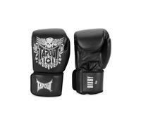 Gants de boxe en cuir artificiel Tapout Bixby Noir 8 oz