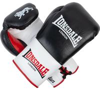 Gants de boxe en cuir CAMPTON Black/White/Red 08 oz R Lonsdale