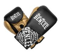 Gants de boxe en cuir CYCLONE Gold/White/Black 10 oz R BENLEE