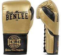 Gants de boxe en cuir TYPHOON Gold/Black 10 oz R BENLEE