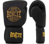Gants de boxe en cuir WAKEFIELD Black/Gold 16 oz BENLEE