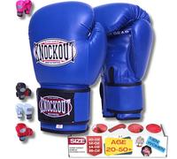 Gants de boxe en gel pour adulte - Sensation de qualité supérieure - Pour entraînement et compétition - Idéal pour les professionnels du MMA, du kickboxing, de l'UFC