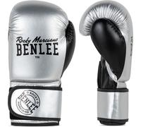 Gants de boxe en similicuir CARLOS Silver/Black 06 oz BENLEE
