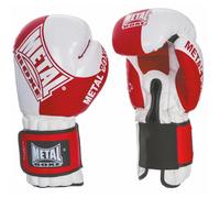 Gants de boxe entraînement scratch Metal Boxe bf Rouge 12oz