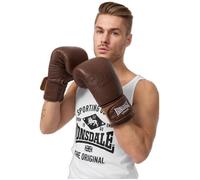 Gants de boxe entraînement vintage Lonsdale - vintage brown - L/XL S/M