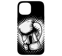Gants de Boxe Esquisse Boxeur Autodéfense Coque pour iPhone 15