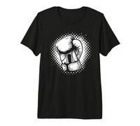 Gants de Boxe Esquisse Boxeur Autodéfense T-Shirt Haut de Gamme