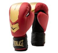 Everlast Gants de boxe Prospect 2 pour enfant – Fermeture Velcro – Rouge/doré 150 g