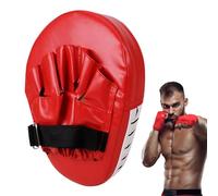 Gants de boxe - Gants d'entraînement incurvés pour la main | Gants d'entraînement incurvés | Gants de boxe incurvés épais et réglables pour kickboxing, Muay Thai, Taekwondo