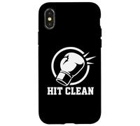 Gants de Boxe Hit Clean Impact Graphic Coque pour iPhone X/XS