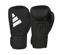 adidas Gants de Boxe Hybrides 25 Unisexes, Noirs, 6 oz EU